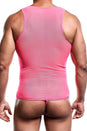 Male Basics - Sexy Body Tulle - Pink - MBL09 - Stag Shop