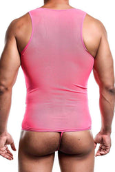Male Basics - Sexy Body Tulle - Pink - MBL09 - Stag Shop