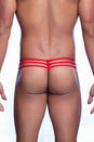 Male Basics - Triple Lace String Thong - Red - MBL10 - Stag Shop