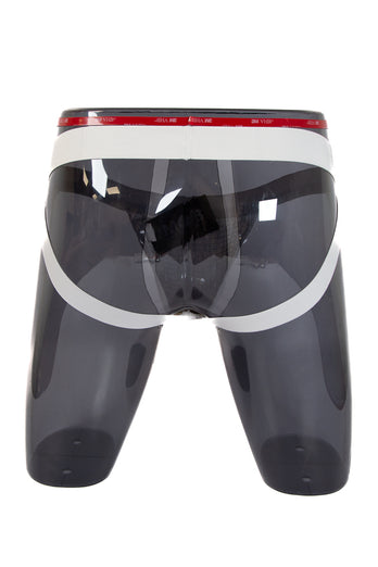 Male Basics - Fetish Swim Jockstrap - White - MBL101 - Stag Shop