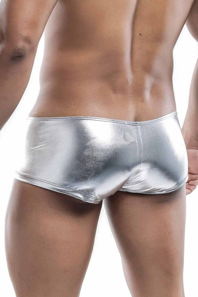 Male Basics - Metallic Boxer - Silver - MBL42 - Stag Shop