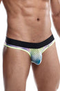 Male Basics - Aero Jockstrap - Green Tie Dye - MBL57 - Stag Shop