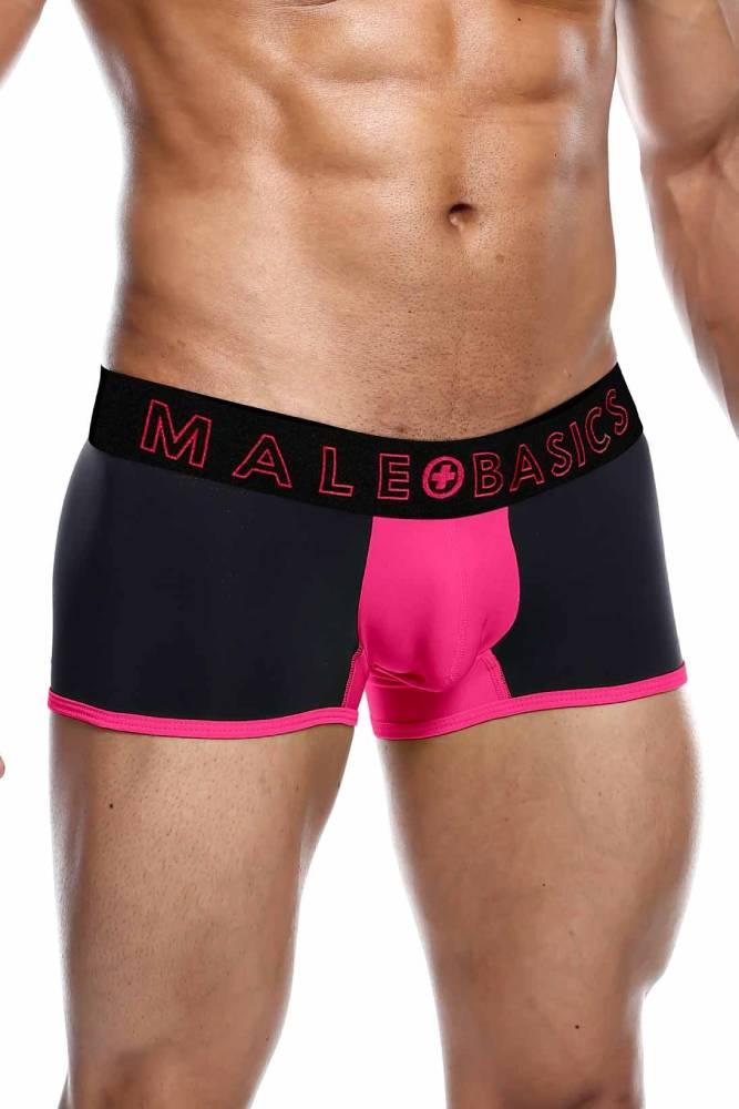 Male Basics - Neon Trunk - Pink - MBN01 - Stag Shop