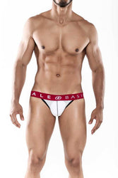 Male Basics - Spot Jockstrap - White - MBS06 - Stag Shop