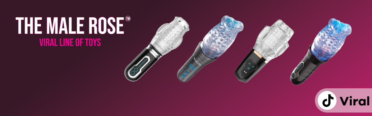 The Male Rose! Collection of Gawk Gawk Strokers for Men