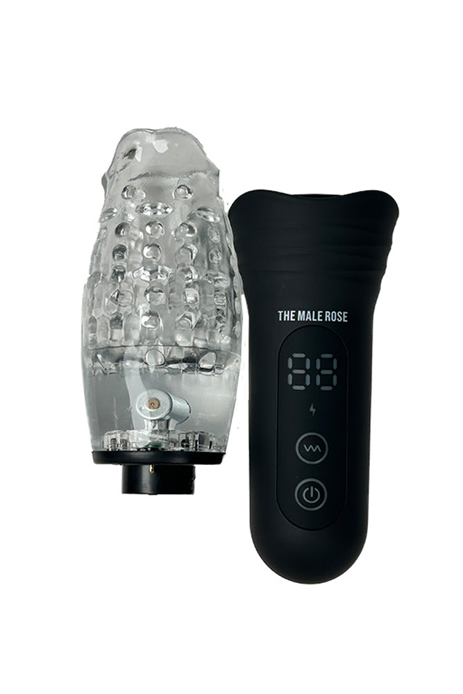 The Male Rose Pro - Gawk Gawk | Thrusting, Vibrating & Rotating Male Stroker - Stag Shop