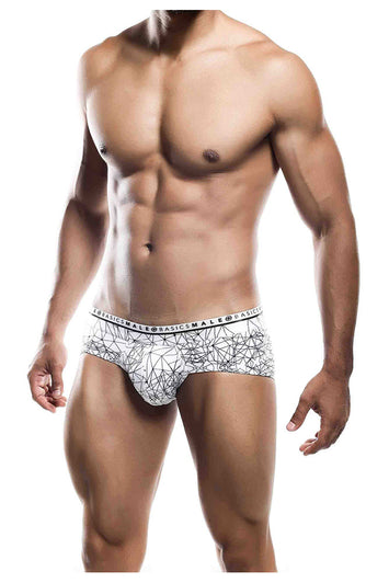 Male Basics - Hipster Brief - Spider Web Pint - MB203SPD - Stag Shop