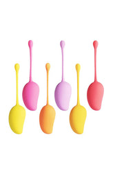 Honey Play Box - Mango Tropical 6pc Weighted Kegel Set - Stag Shop