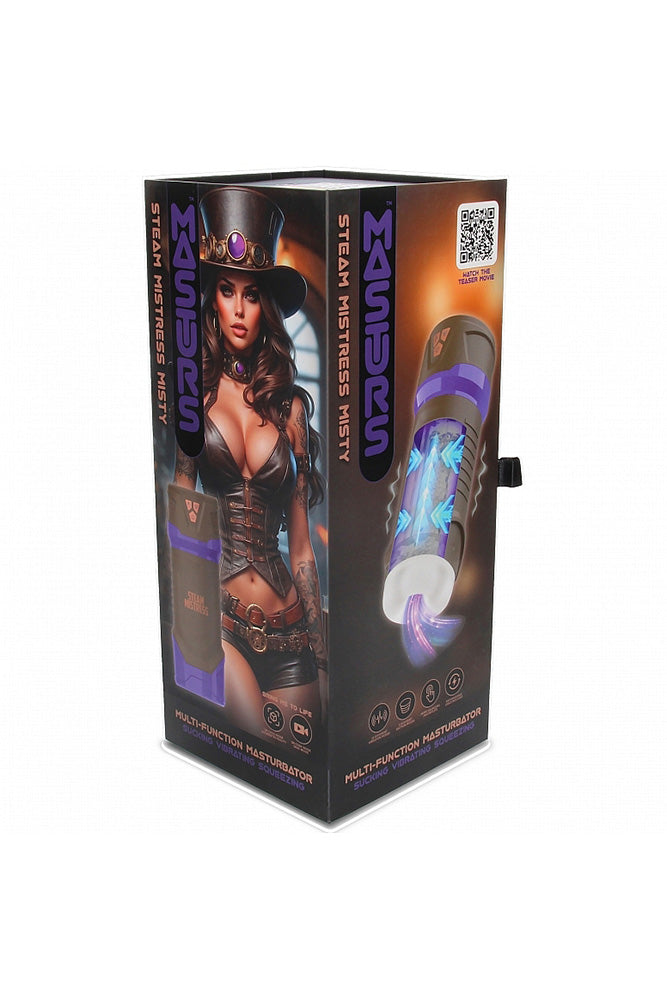 Shots Toys - Masturs - Misty AR Masturbator With Suction & Squeezing - Stag Shop