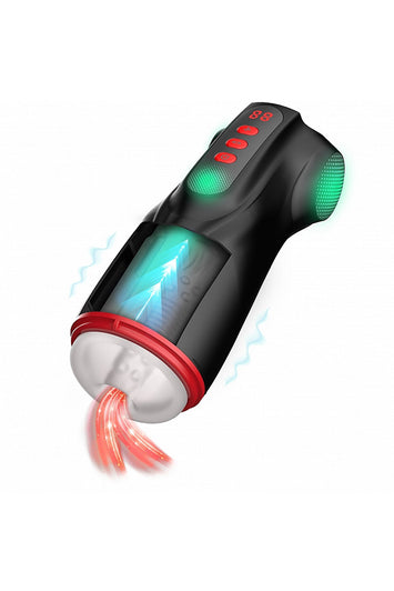 Shots Toys - Masturs - Raven AR Masturbator With Suction