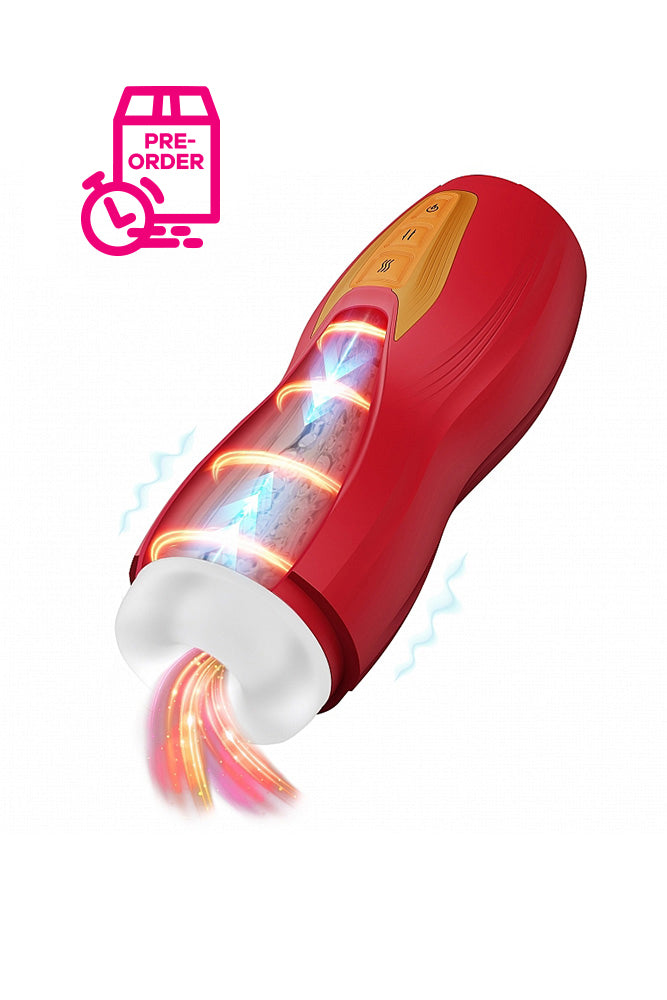 PRE ORDER Shots Toys - Masturs - Solara AR Masturbator With Thrusting & Heating Functions