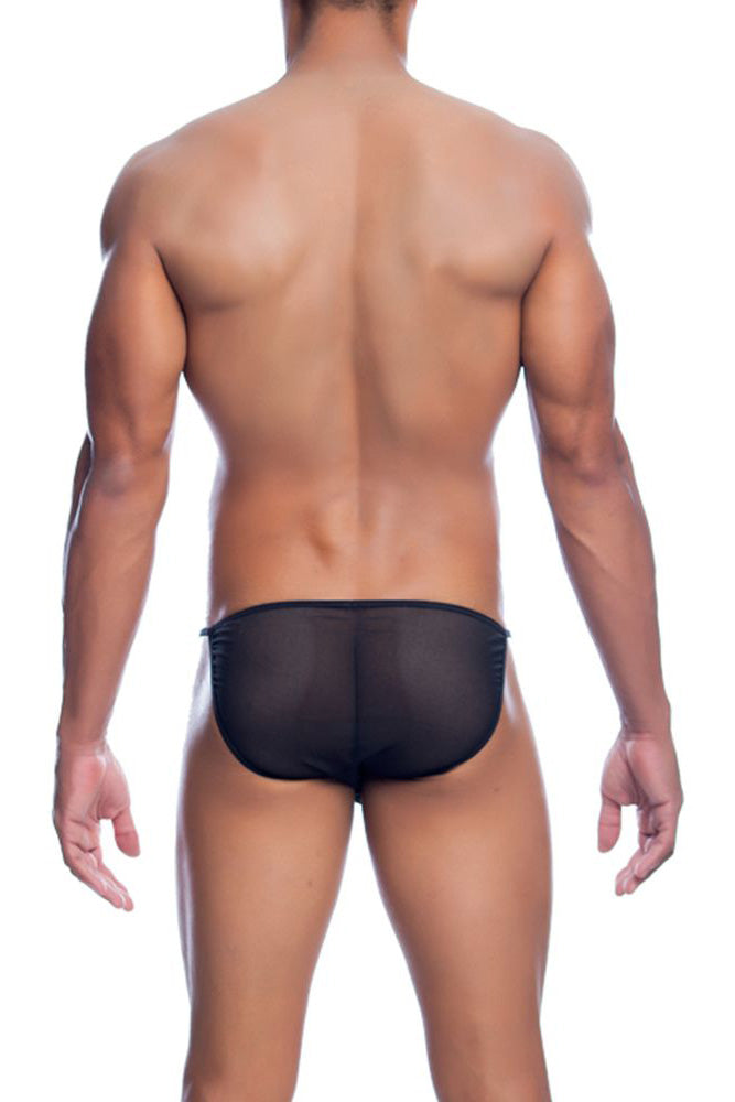 Male Basics - String Tulle Bikini - Black - MBL03 - Stag Shop