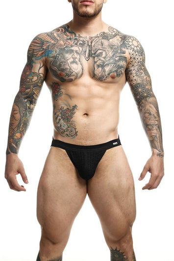 Male Basics - Fetish Swim Jockstrap - Black - MBL101 - Stag Shop