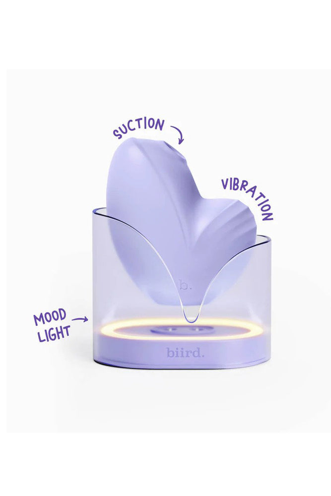 Biird - Namii Clitoral Suction Stimulator & Vibrator - Lilac - Stag Shop