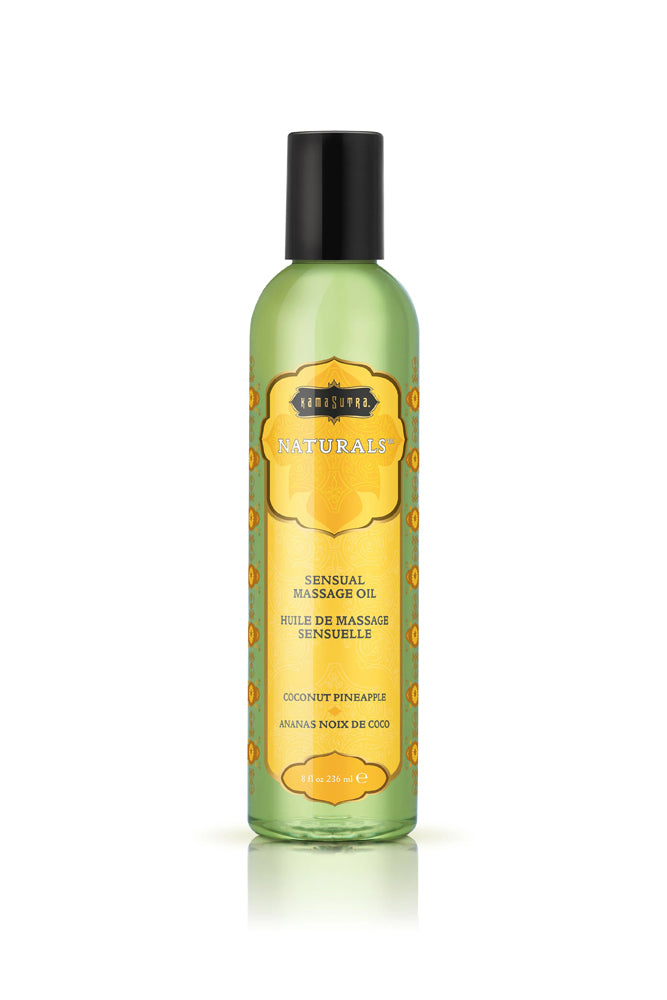 Kama Sutra - Natural Massage Oil - 8oz - Assorted Scents - Stag Shop