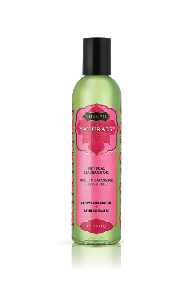 Kama Sutra - Natural Massage Oil - 8oz - Assorted Scents - Stag Shop