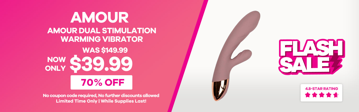 amour vibrator flash sale