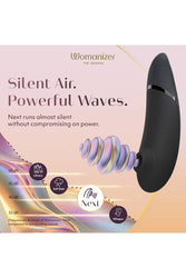 Womanizer - Next Clitoral Simulator - Black - Stag Shop
