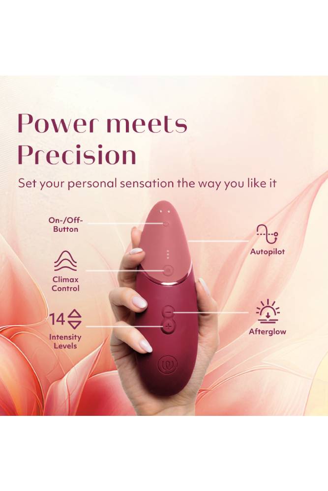 Womanizer - Next Clitoral Simulator - Bordeaux - Stag Shop
