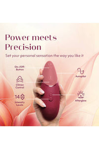 Thumbnail for Womanizer - Next Clitoral Simulator - Bordeaux - Stag Shop