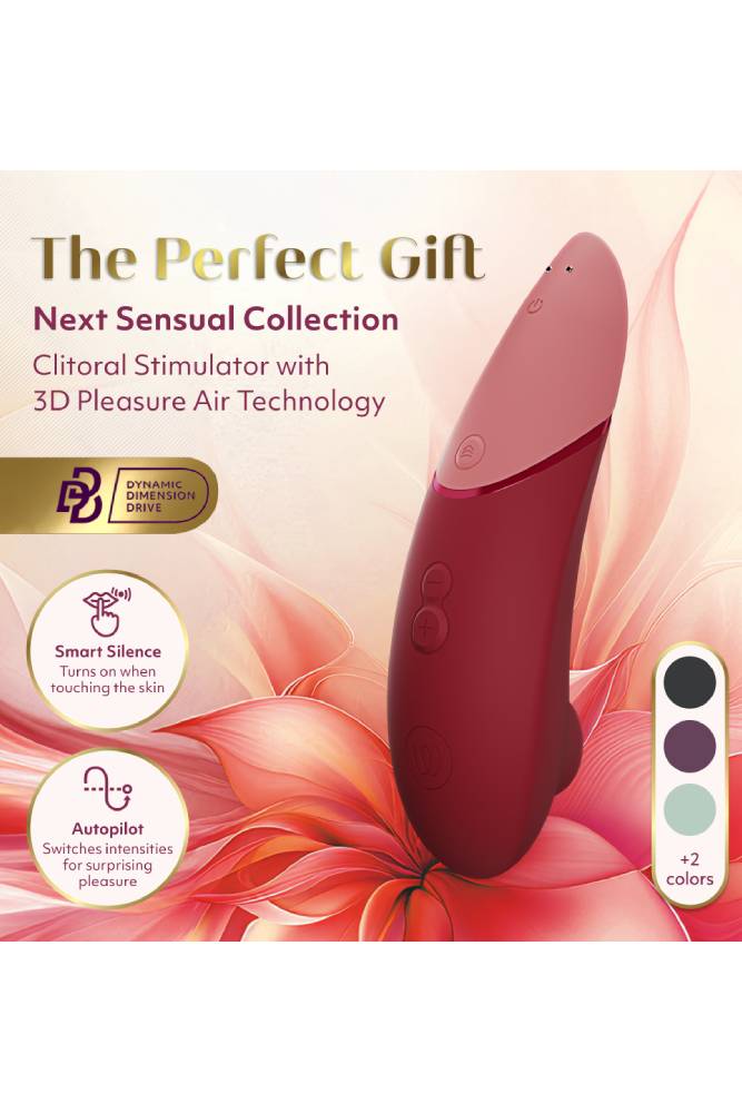 Womanizer - Next Clitoral Simulator - Bordeaux - Stag Shop