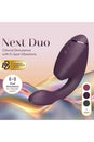 Womanizer - Next Duo Dual Stimulation Vibrator - Purple - Stag Shop