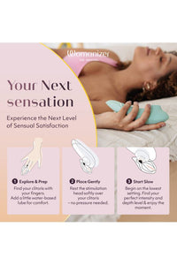 Thumbnail for Womanizer - Next Clitoral Simulator - Sage Green - Stag Shop