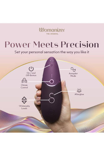 Womanizer - Next Clitoral Simulator - Purple - Stag Shop