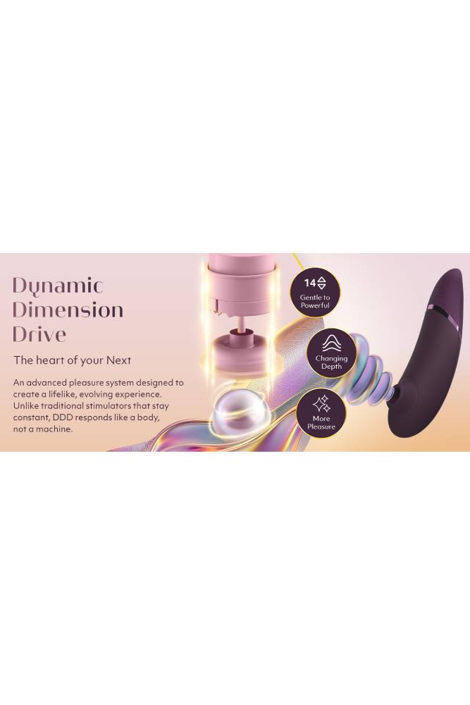 Womanizer - Next Clitoral Simulator - Purple - Stag Shop