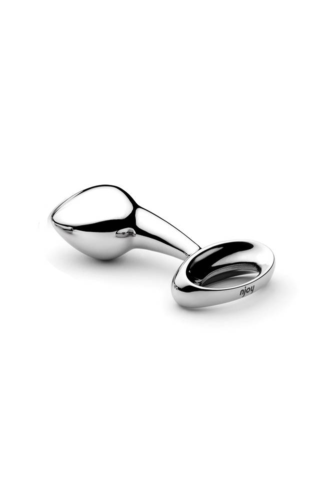 Njoy - Pure Stainless Steel Anal Plug - Medium - Stag Shop