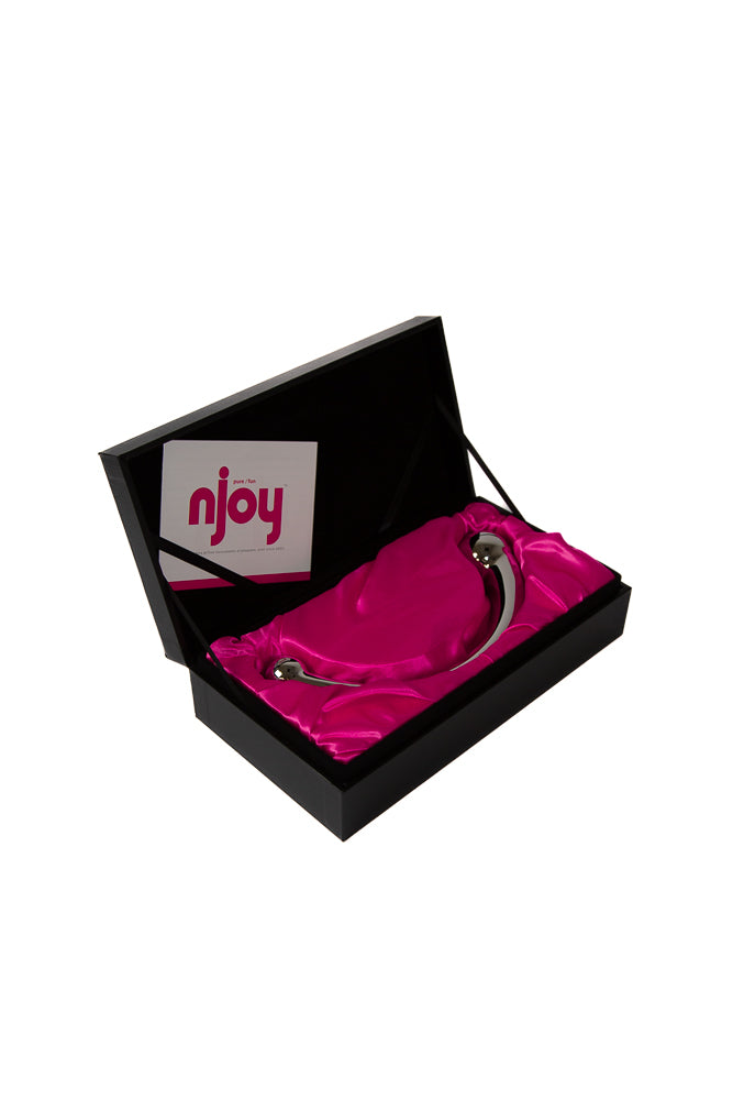 Njoy - Pure Stainless Steel Double Ended Wand - Stag Shop