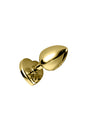 Nobu - Small Anal Plug With Jewel Heart Base - Stag Shop