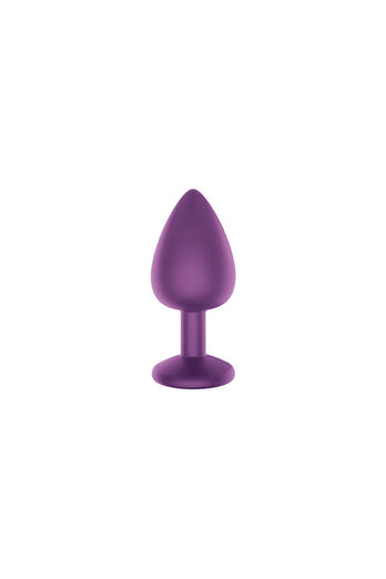 Nobu - Thrills - Small Silicone Anal Plug With 4 Interchangeable Jewels - Stag Shop