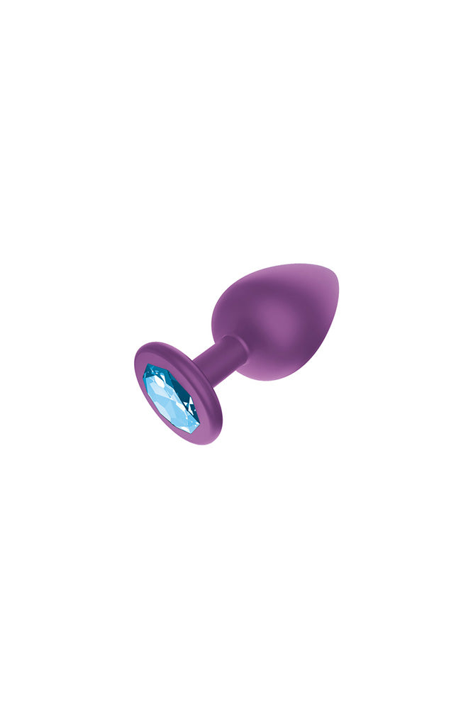 Nobu - Thrills - Small Silicone Anal Plug With 4 Interchangeable Jewels - Stag Shop