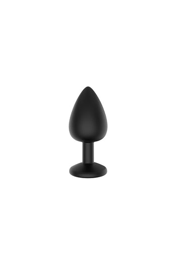 Nobu - Thrills - Small Silicone Anal Plug With 4 Interchangeable Jewels - Stag Shop
