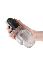 NS Novelties - Renegade - Avenger Sucking & Vibrating Stroker - Black/Clear - Stag Shop