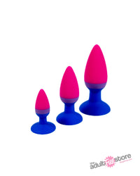 Thumbnail for NS Novelties - Colours -  Silicone Bi-Flag Anal Training Kit - Stag Shop