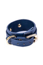 NS Novelties - Bondage Couture - Wrist Cuffs - Blue - Stag Shop