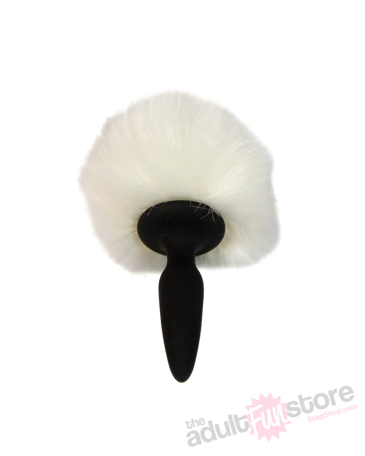 NS Novelties - Bunny Tails - Mini Tail Plug - Black/White - Stag Shop