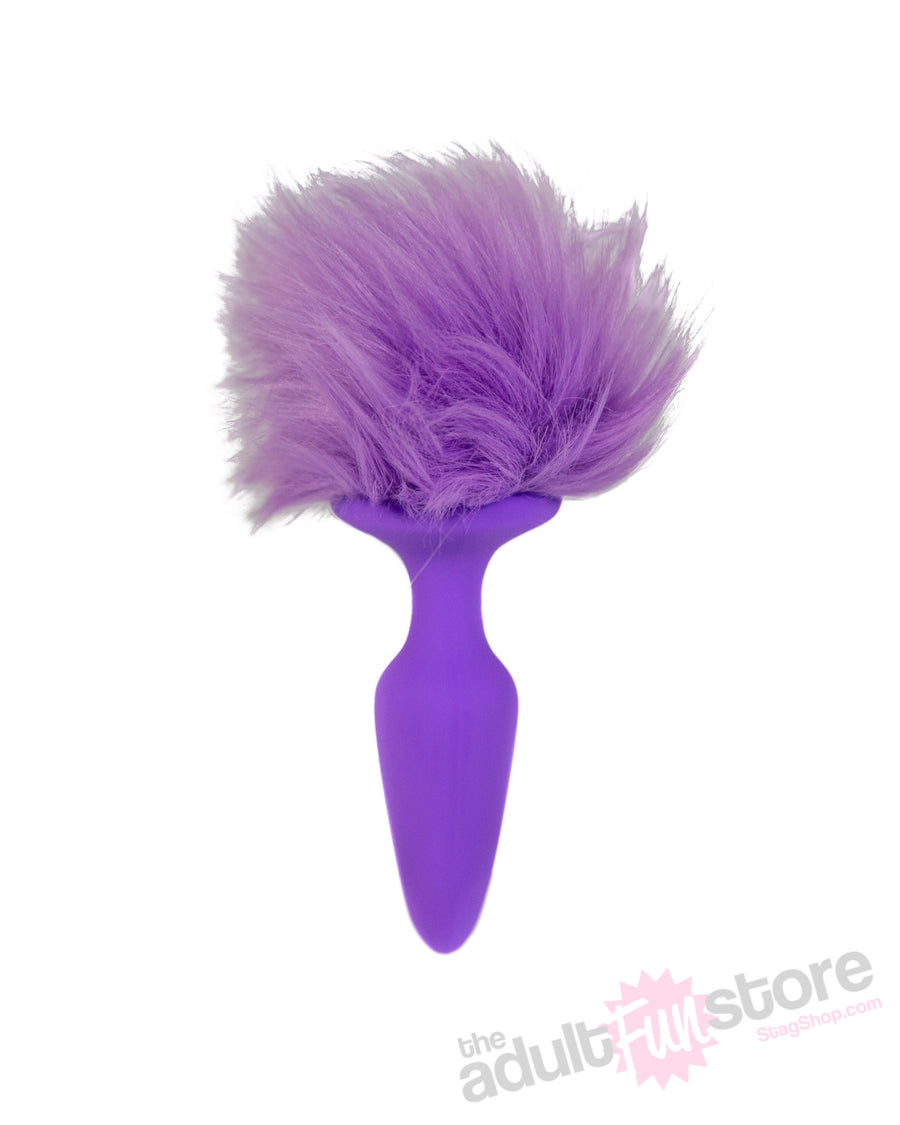 NS Novelties - Bunny Tails - Tail Plug - Purple - Stag Shop