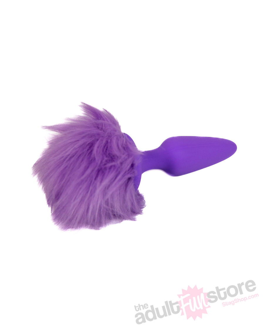 NS Novelties - Bunny Tails - Tail Plug - Purple - Stag Shop