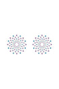 NS Novelties - Pretty Pasties - Charm Rhinestone Pasties - Blue/Purple - Stag Shop