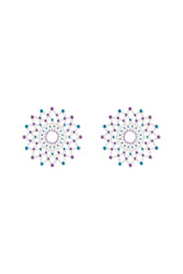NS Novelties - Pretty Pasties - Charm Rhinestone Pasties - Blue/Purple - Stag Shop