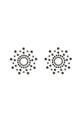 NS Novelties - Pretty Pasties - Charm Rhinestone Pasties - Black - Stag Shop