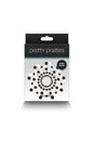 NS Novelties - Pretty Pasties - Charm Rhinestone Pasties - Black - Stag Shop