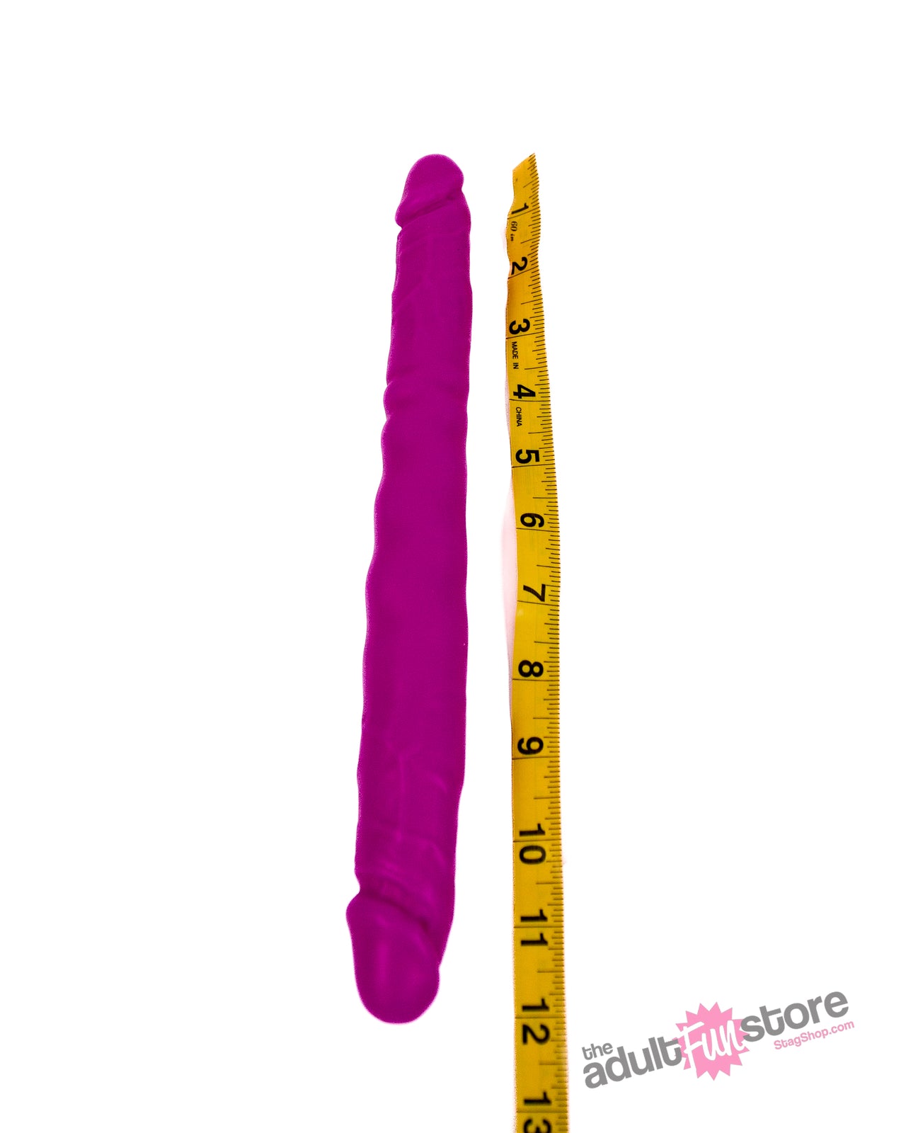 NS Novelties - Colours - Double Pleasure Double Ended Dildo - Purple - Stag Shop