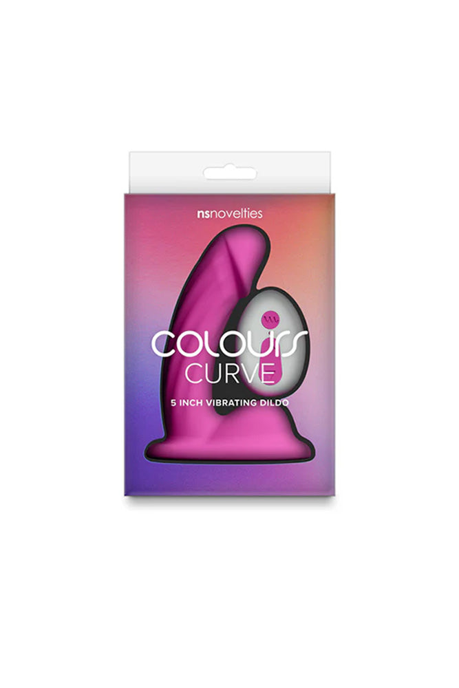 NS Novelties - Colours - Curve 5" Remote Control Vibrator - Stag Shop