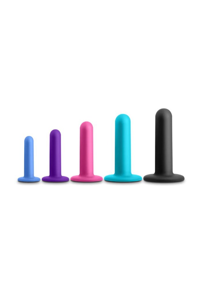 NS Novelties - Colours - 5 Piece Silicone Dilator Kit - Multicolour - Stag Shop