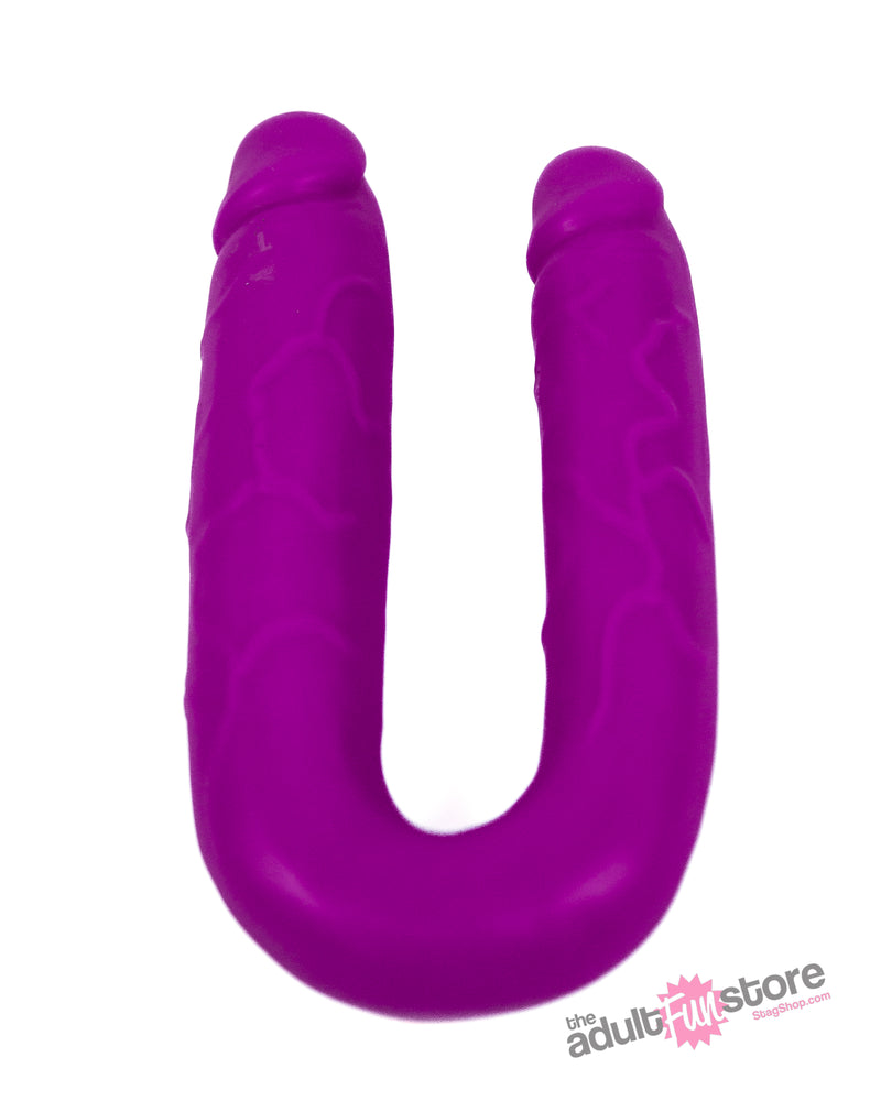 NS Novelties - Colours - DP Pleasures Dual Dildo - Purple - Stag Shop
