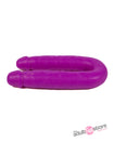 NS Novelties - Colours - DP Pleasures Dual Dildo - Purple - Stag Shop